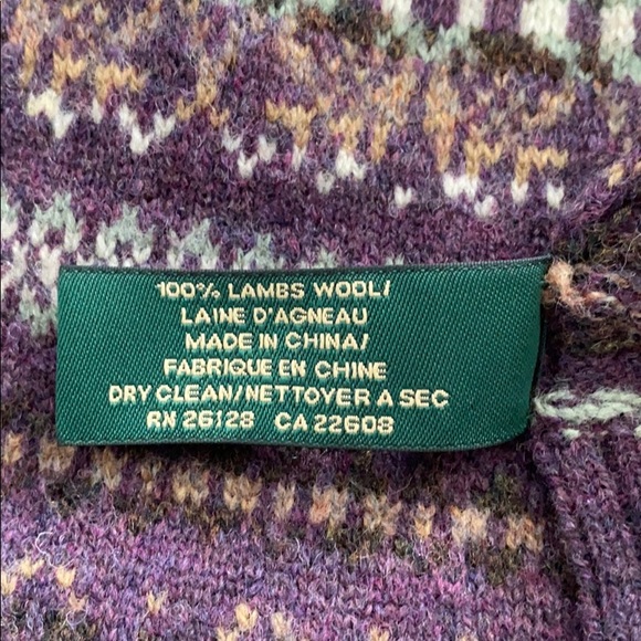 Lauren Ralph Lauren Wool Scarf - Picture 3 of 3